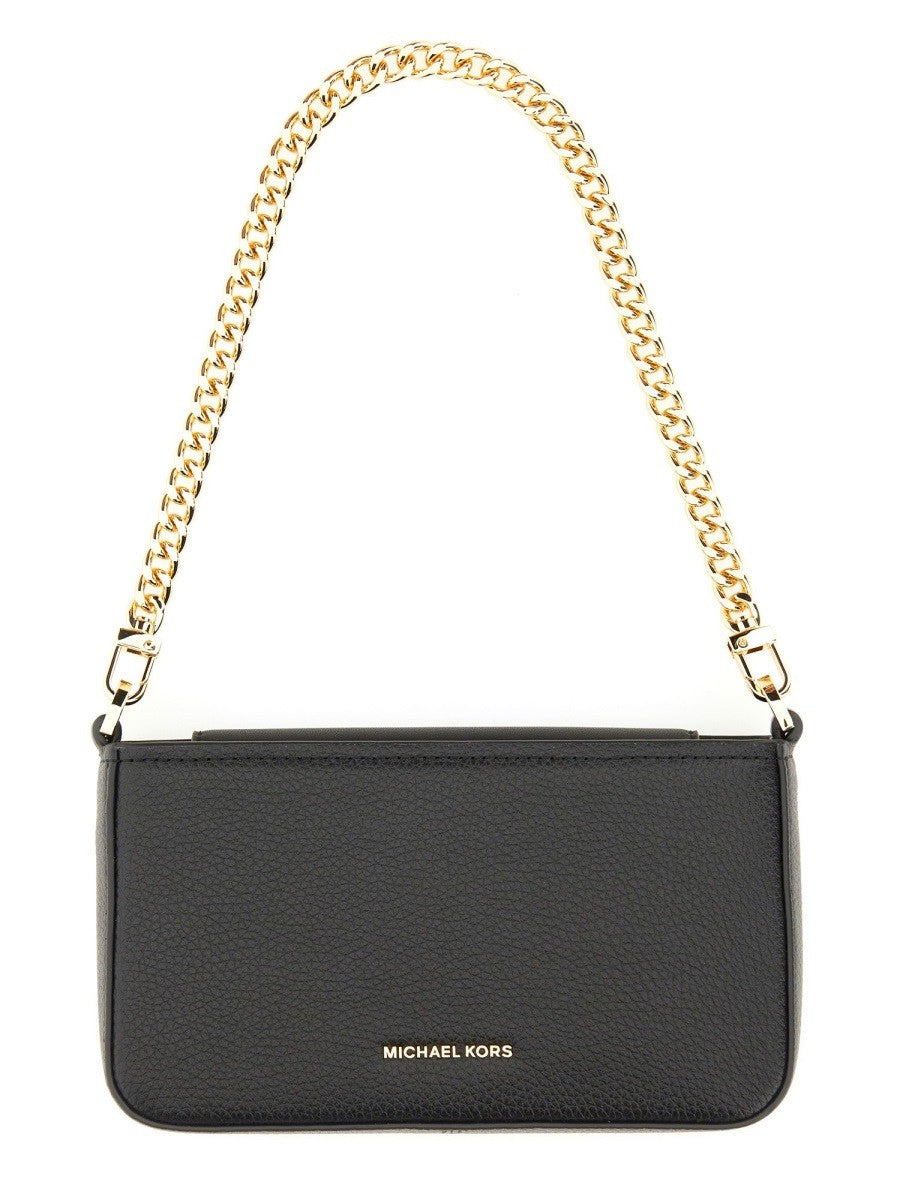 MICHAEL BY MICHAEL KORS "BRYANT SMALL" CONVERTIBLE CLUTCH BAG