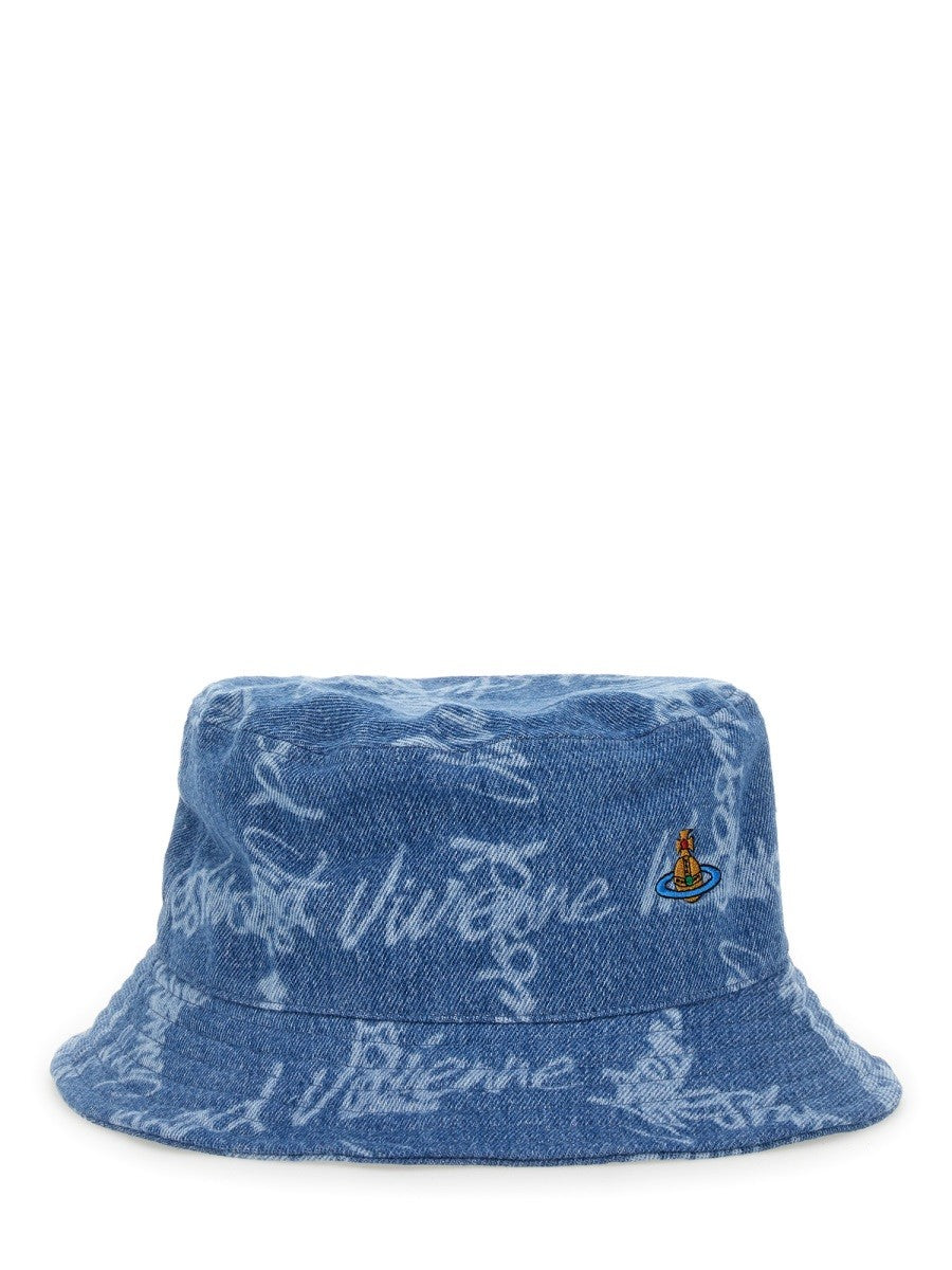 Vivienne Westwood Vivienne Westwood - BUCKET HAT WITH LOGO