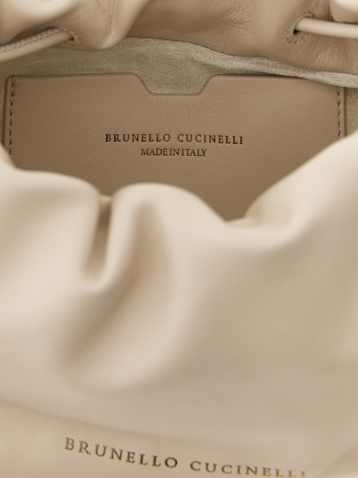 Brunello Cucinelli - 'Bucket Mellow' mini crossbody bag