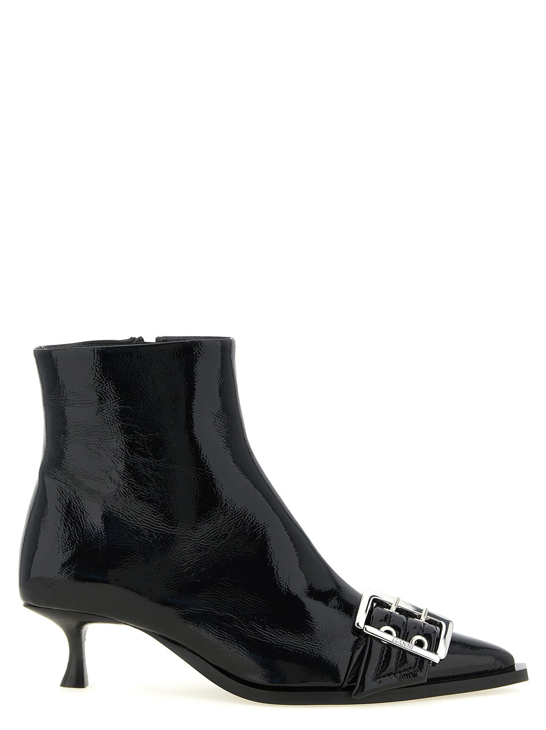 GANNI - 'Buckle' ankle boots Black