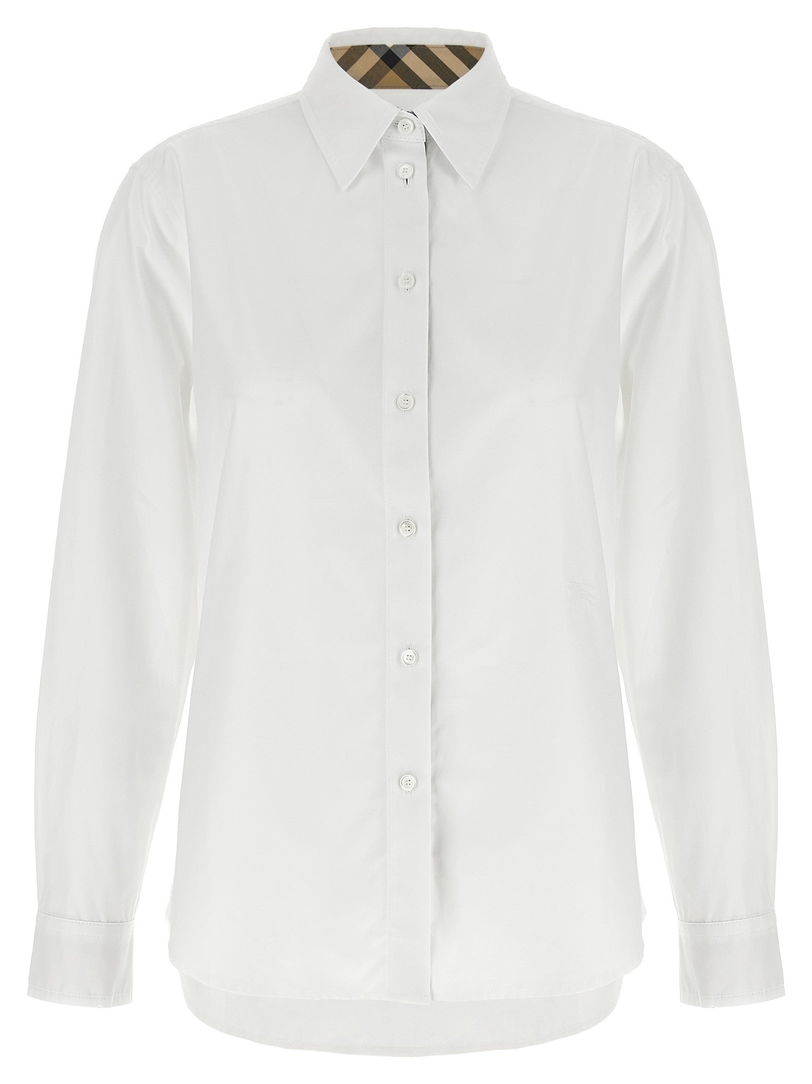 Burberry - Burberry Check insert shirt