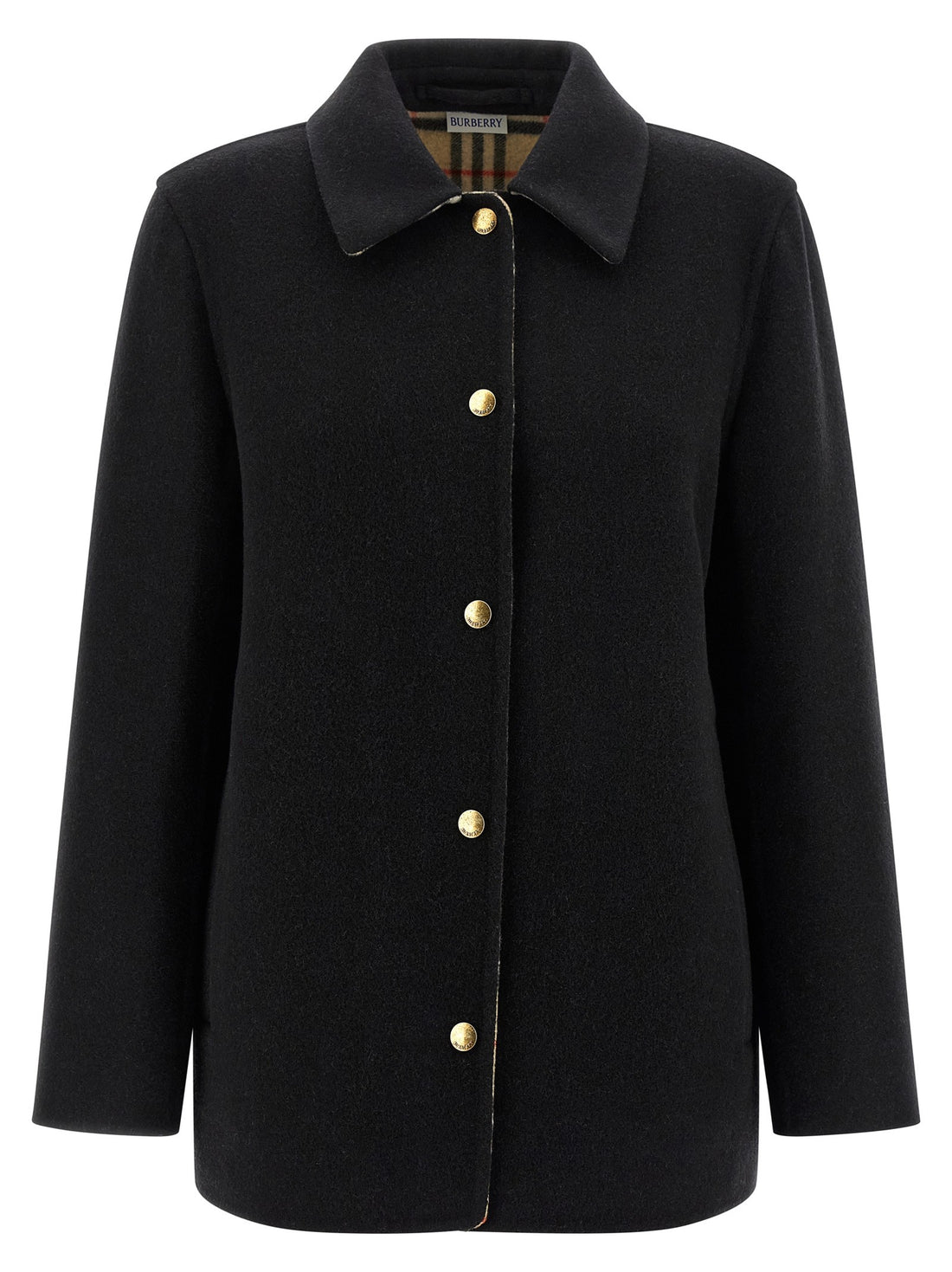 Burberry - Burberry Check lining jacket, Black 10 UK