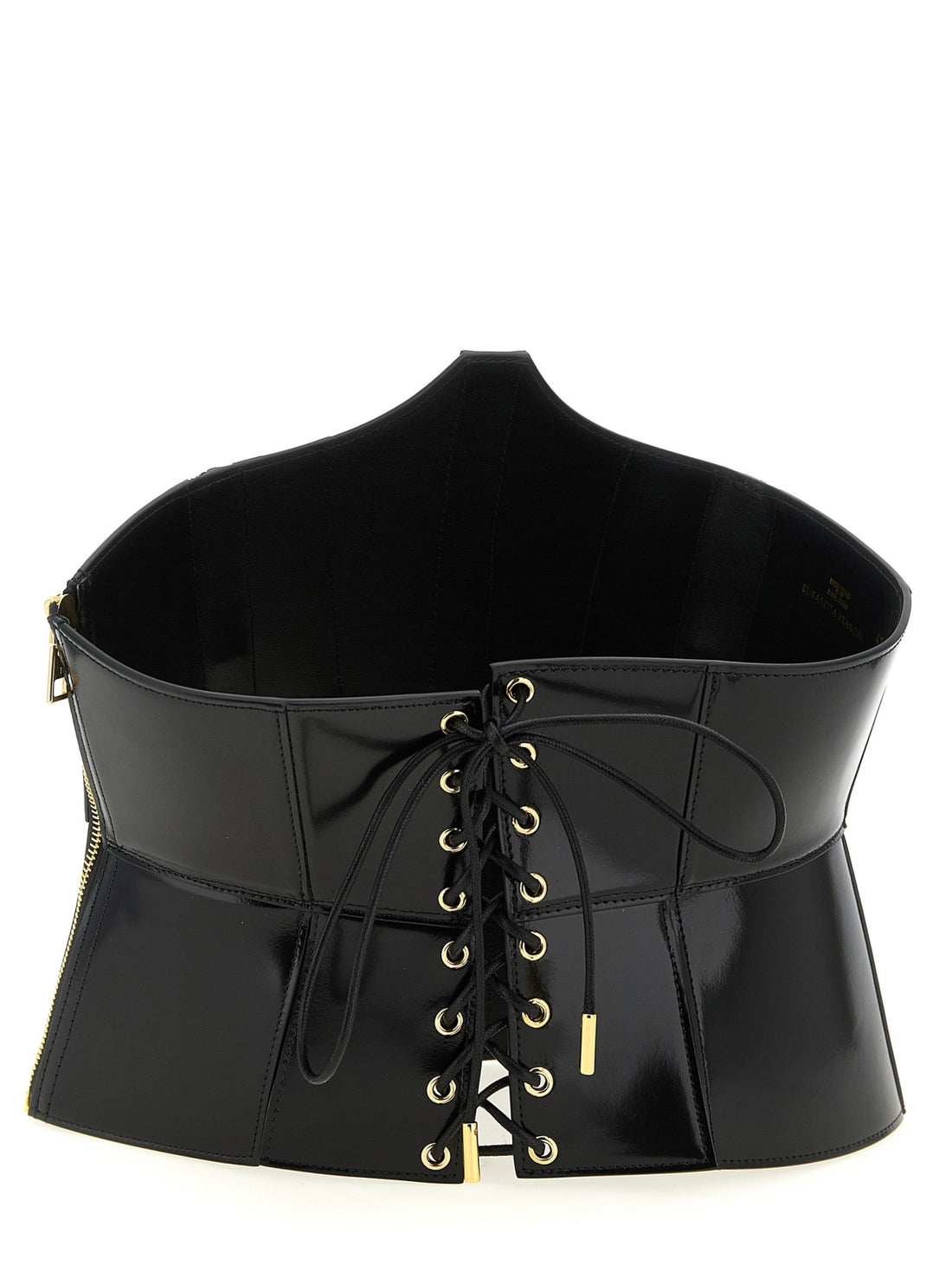 Elisabetta Franchi - Bustier belt Black