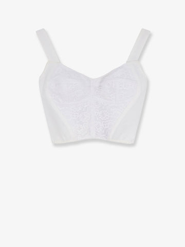 Dolce & Gabbana Bustier top with lace inserts