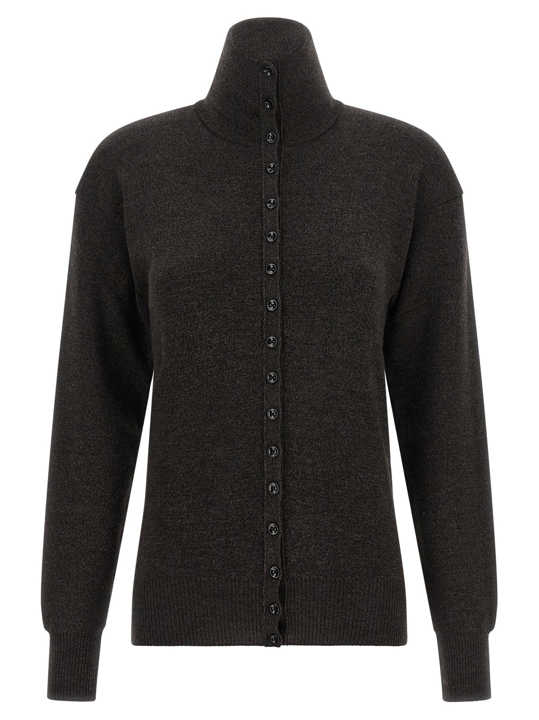 LEMAIRE - Button cardigan Brown