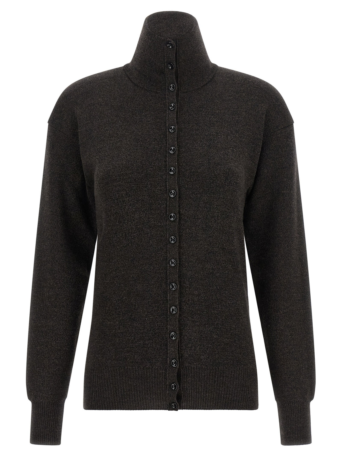 LEMAIRE - Button cardigan Brown