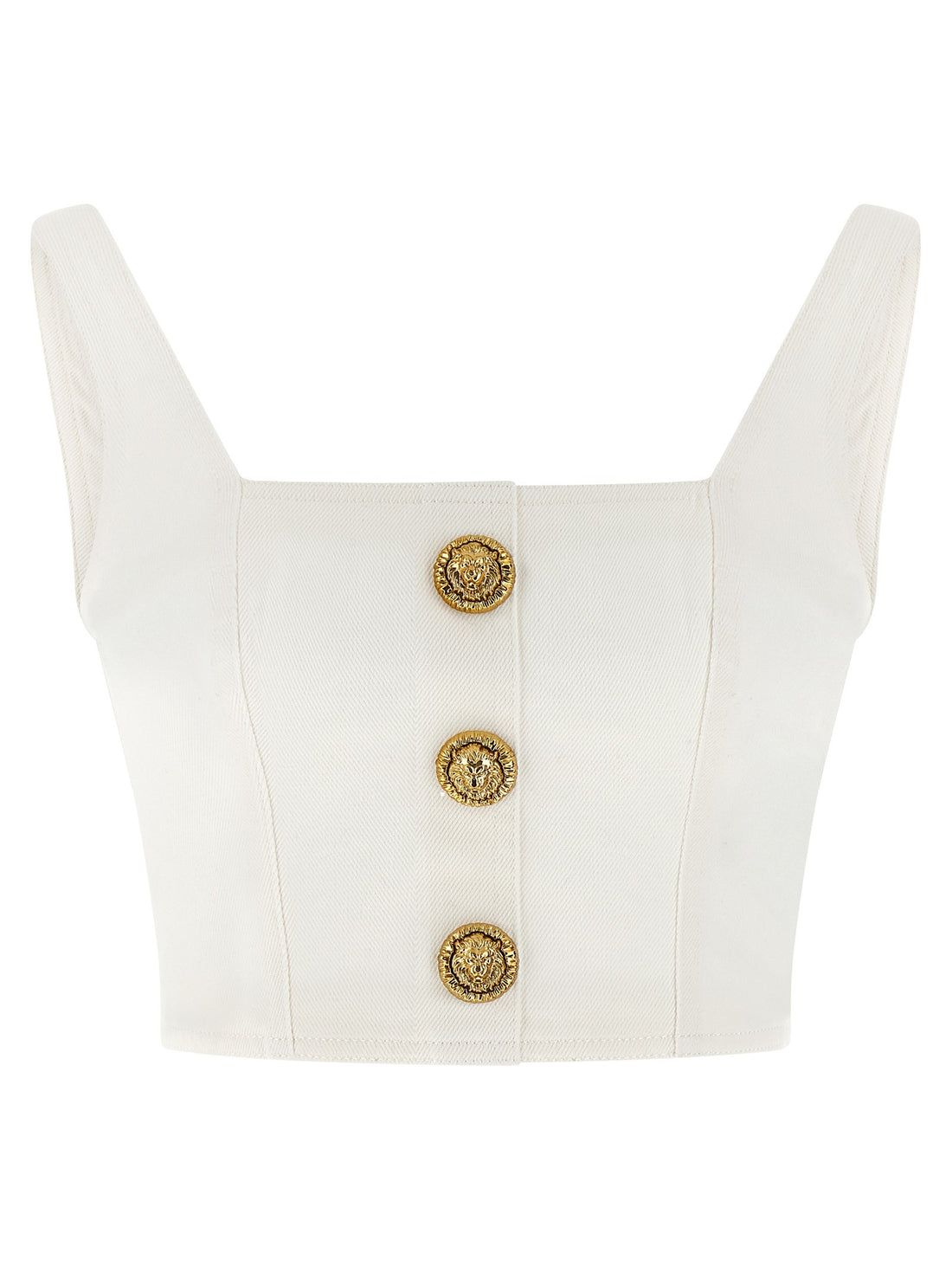 Balmain - Button top White 40 FR