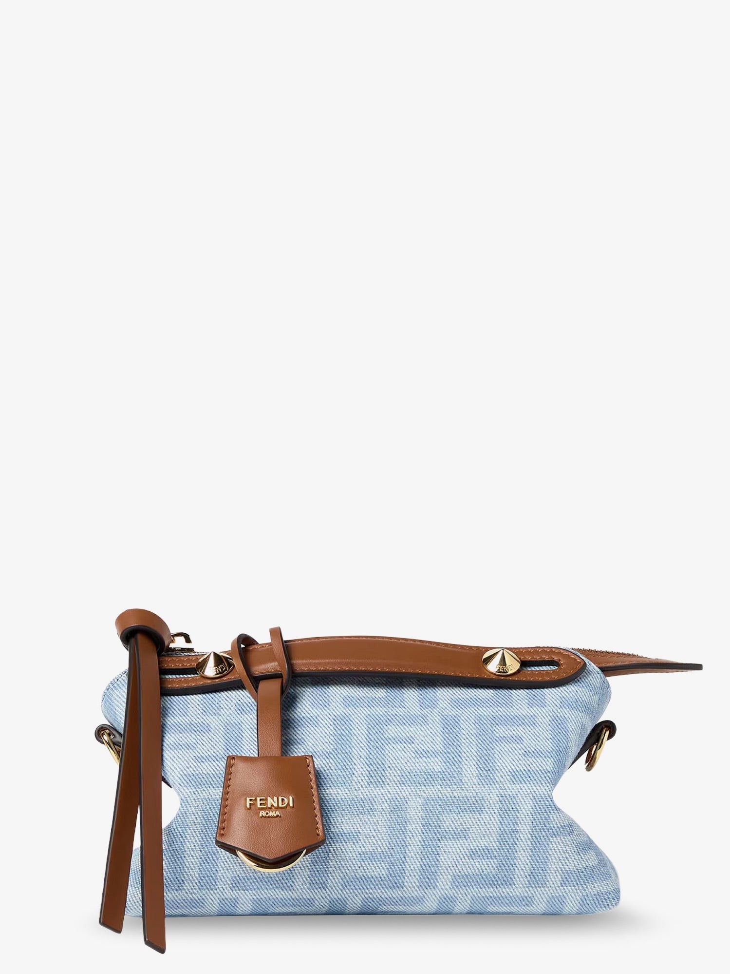 Fendi - By The Way Soft Mini FF denim handbag