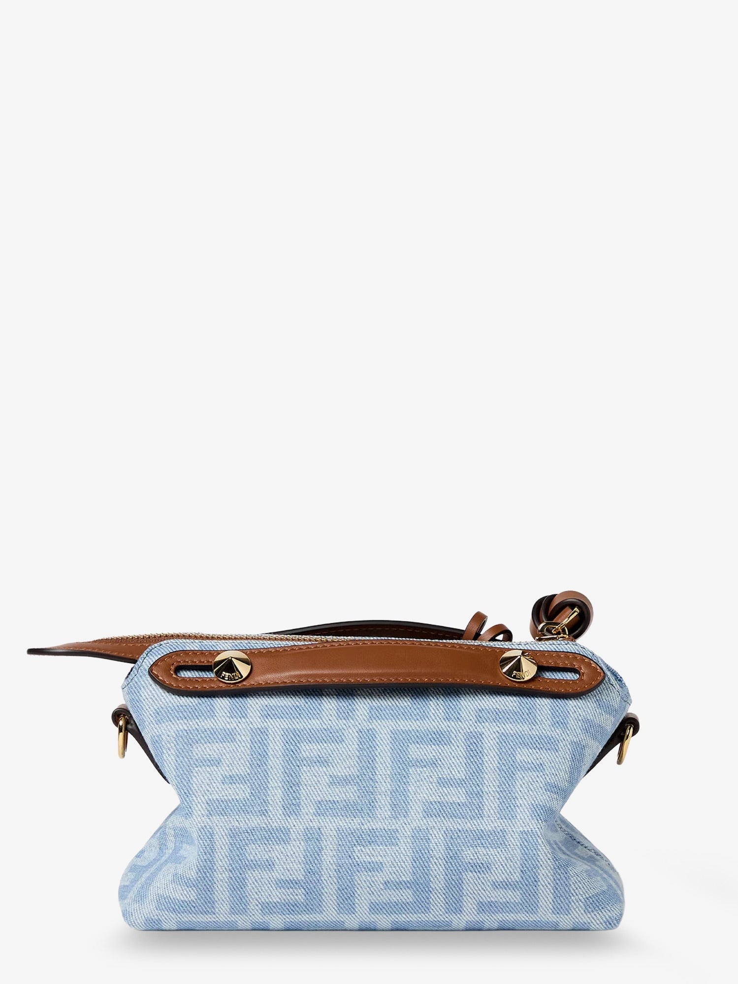 Fendi - By The Way Soft Mini FF denim handbag
