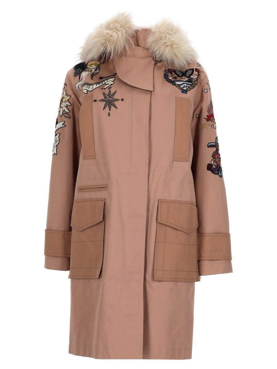 Valentino CAPPOTTO CON DECORAZIONI