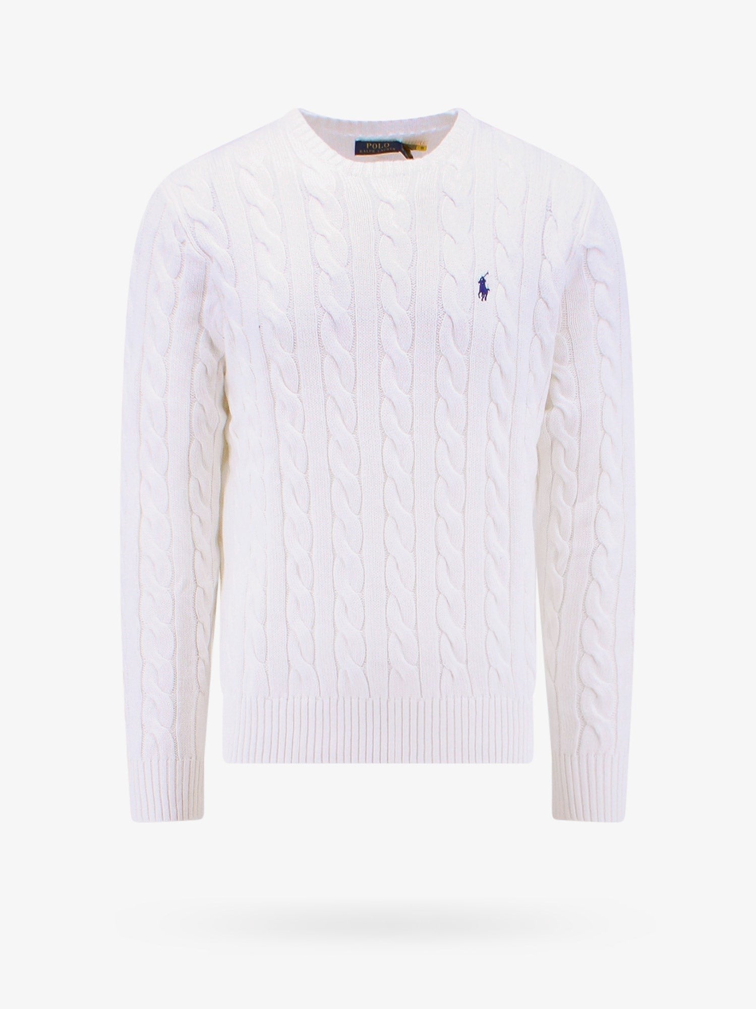 Cable knit sweater with iconic embroidery cable-knit-sweater-with-iconic-embroidery_fbdc4dad-20a2-4437-83df-dcf5512ec436