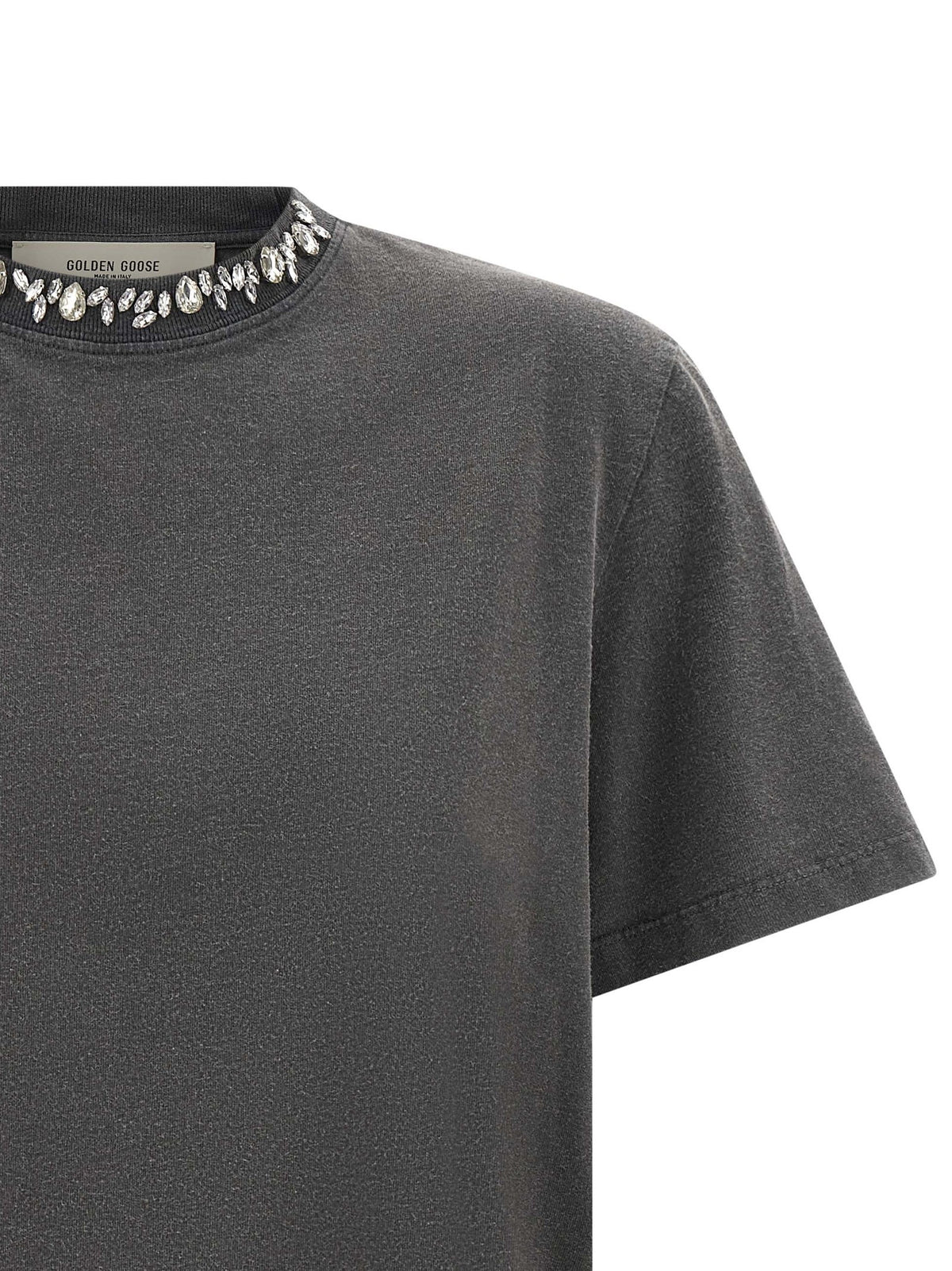 Golden Goose - Cabochon crystal t-shirt