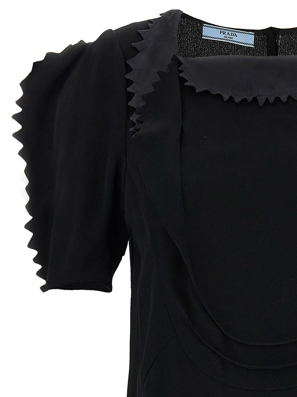 PRADA - Cady crêpe top