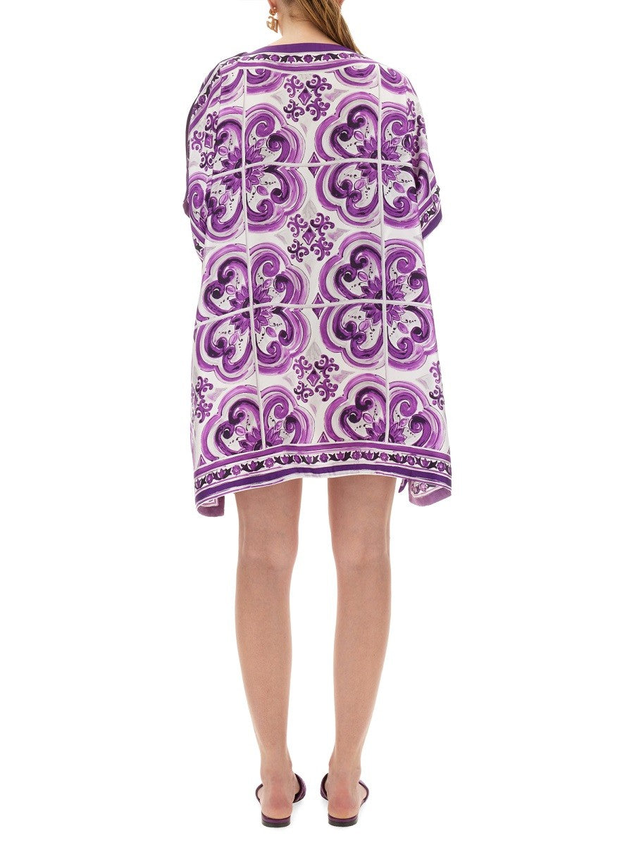 CAFTAN WITH PRINT