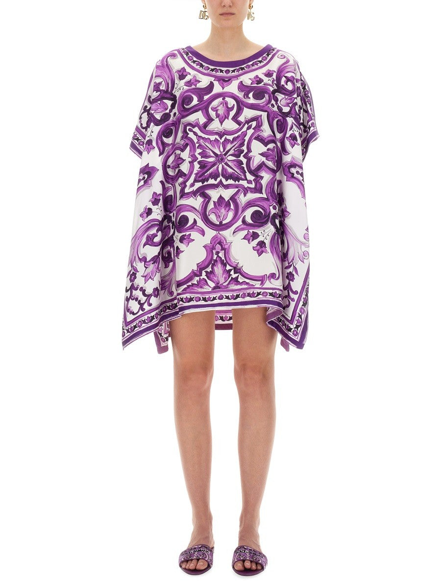 CAFTAN WITH PRINT