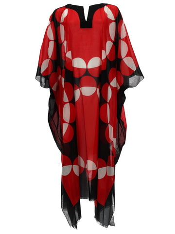 Dries Van Noten Dries Van Noten - CAFTANO "CARTLAND" CON STAMPA