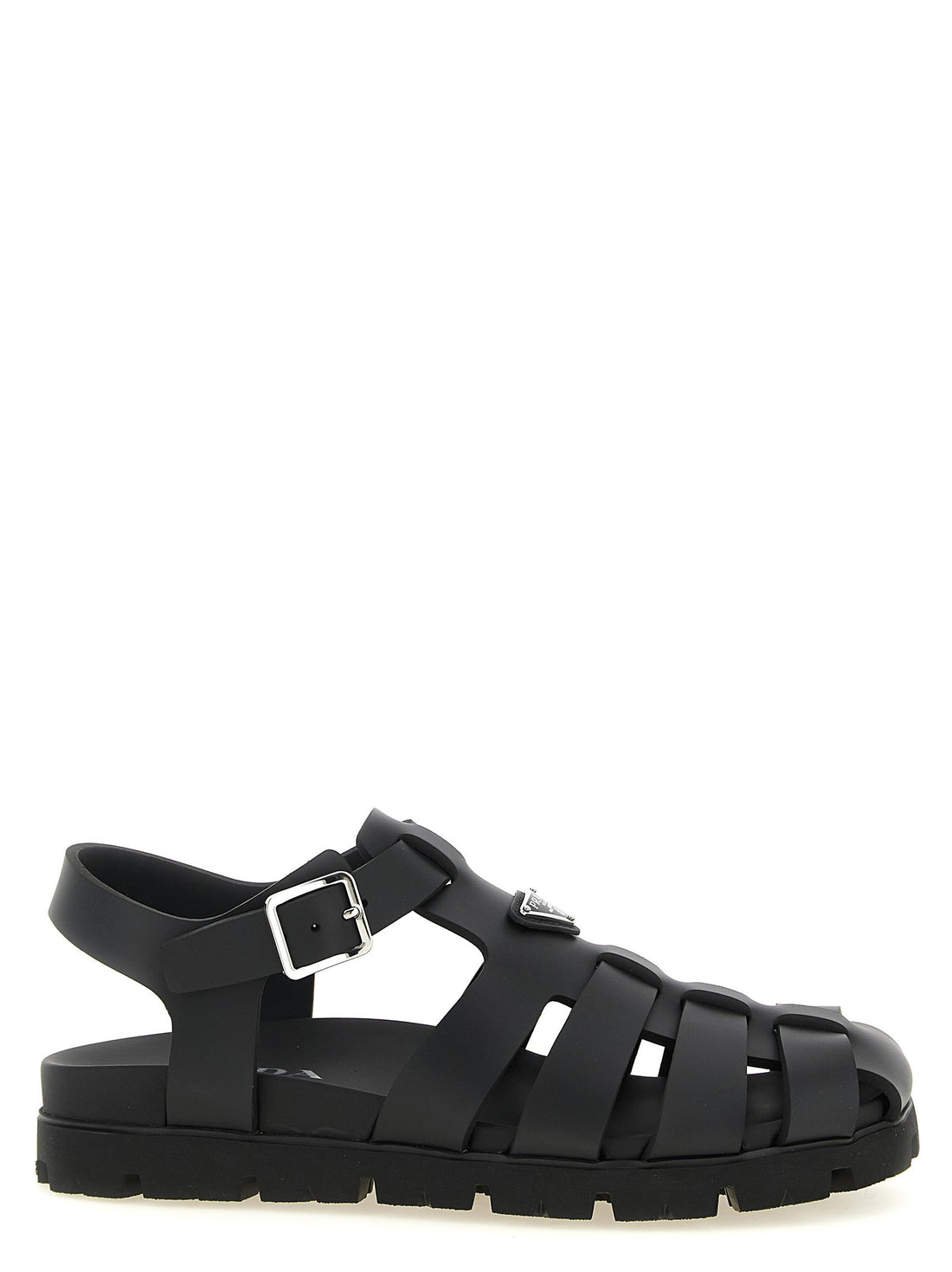 PRADA - Cage sandals Black
