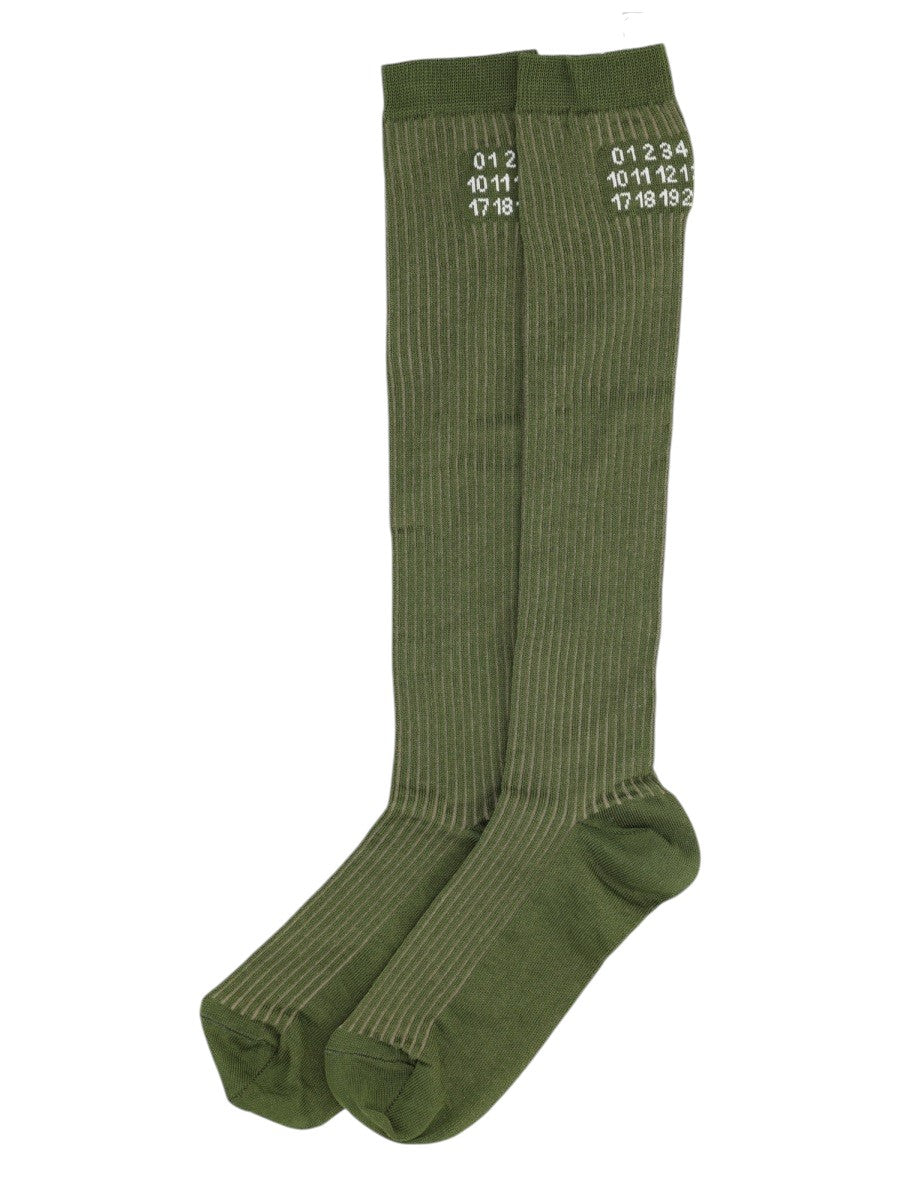 MM6 MAISON MARGIELA - CALZINI ALTI CON LOGO calzini-alti-con-logo_92e794b4-f48c-49cf-baee-3d61b7df5f99