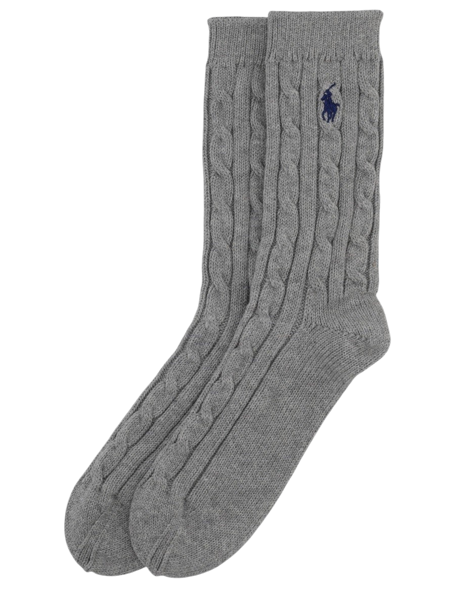 Polo Ralph Lauren - CALZINI CON LOGO Grey 9-11