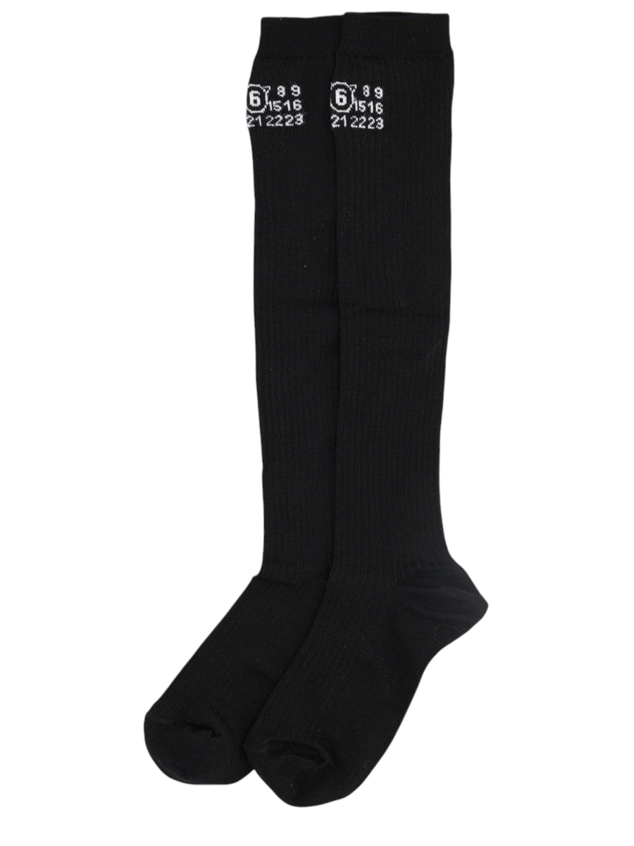 MM6 MAISON MARGIELA - Socks with Logo Black