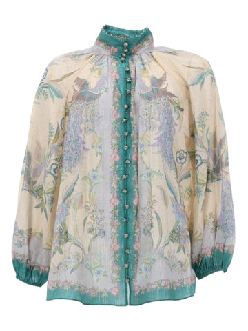 ZIMMERMANN - "INDRA" Ruffled Blouse camicetta-a-balze-indra_3a26d11d-dd03-42a1-a111-aaf58ebd343b