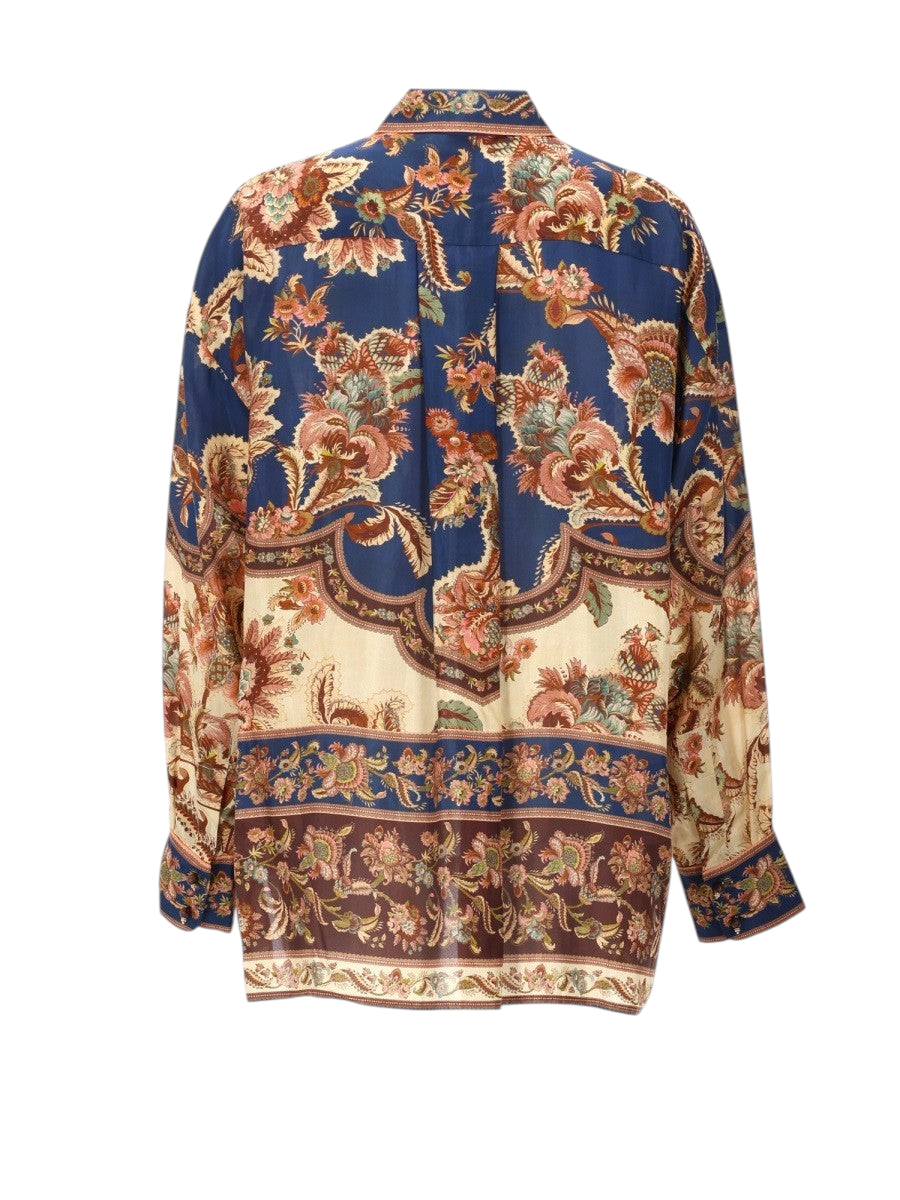 ZIMMERMANN - "ASTER" Silk Shirt