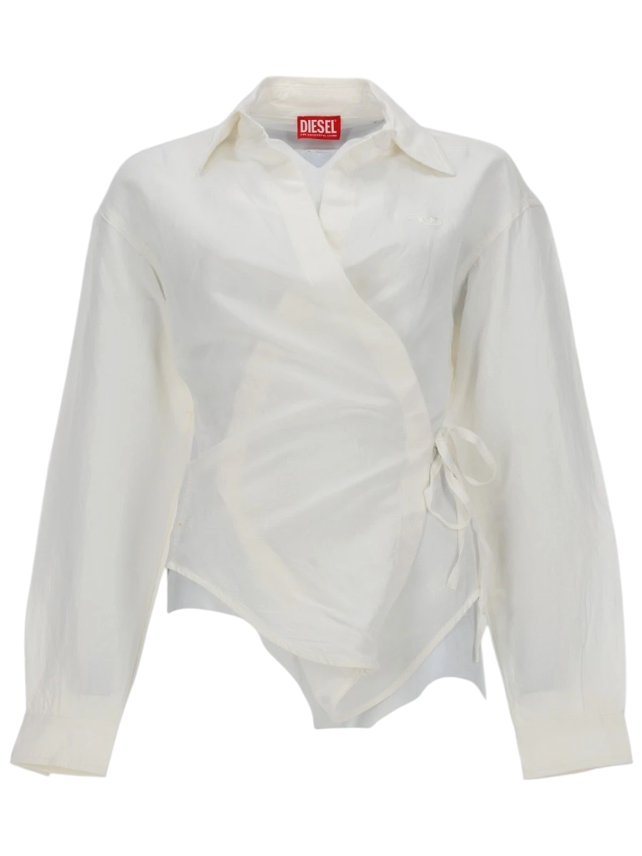 Diesel - CAMICIA CON CHIUSURA A PORTAFOGLIO camicia-con-chiusura-a-portafoglio