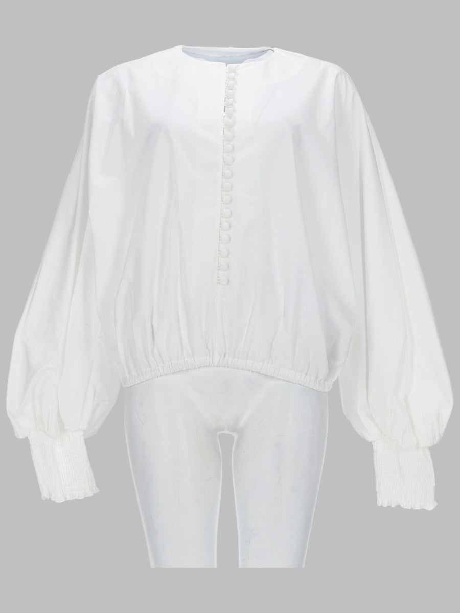 Balmain - CAMICIA CON MANICA A PIPISTRELLO