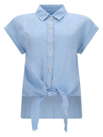 120% LINO - CAMICIA CON NODO