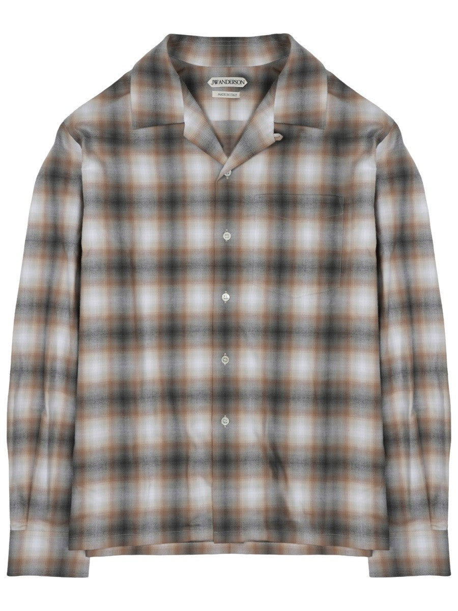 jw anderson - CAMICIA CON STAMPA CHECK