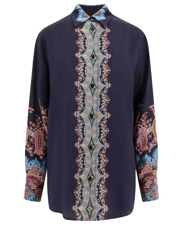 Etro CAMICIA CON STAMPA FLOREALE