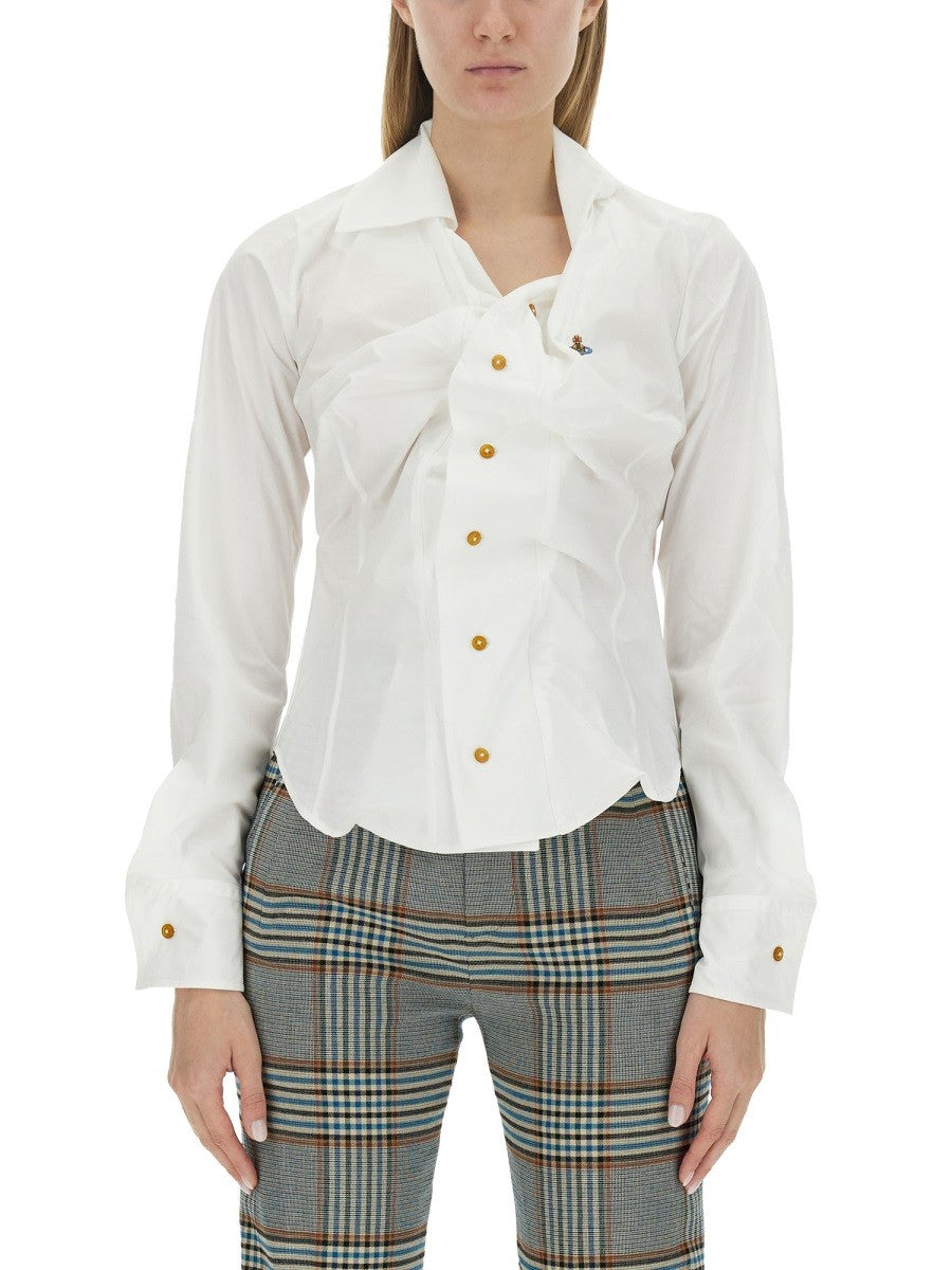 Vivienne Westwood - "DRUNKEN" SHIRT camicia-drunken