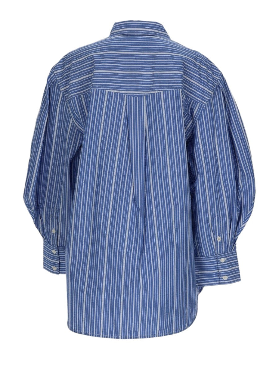 GANNI - STRIPED COTTON SHIRT camicia-in-cotone-a-righe_bd5e42dd-309d-46f9-9b2b-eb3fbe38cc34