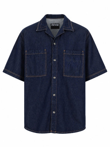 Versace Jeans Couture Versace Jeans Couture - CAMICIA IN DENIM CON LOGO