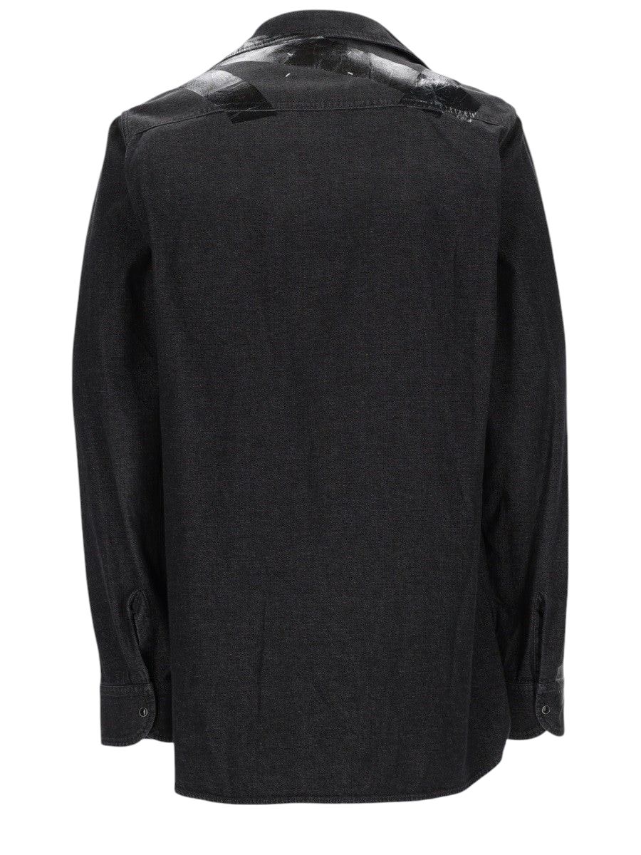 Maison Margiela - CAMICIA IN DENIM TAPED