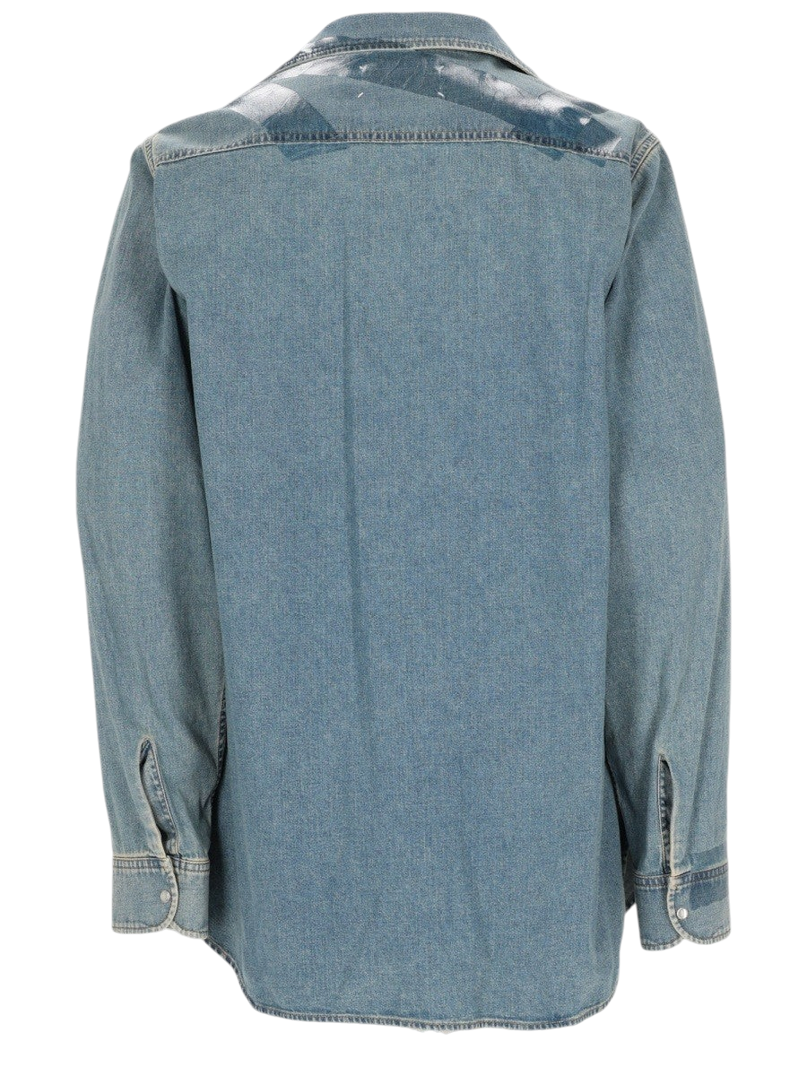 Maison Margiela - CAMICIA IN DENIM TAPED