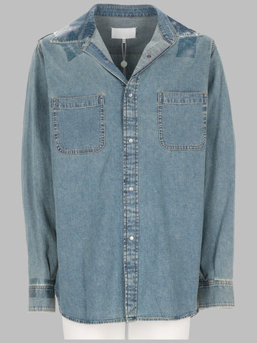 Maison Margiela - CAMICIA IN DENIM TAPED