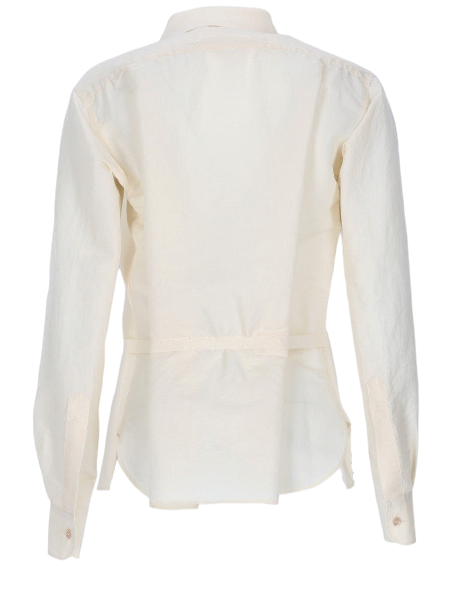 Maison Margiela - CAMICIA IN SETA E COTONE