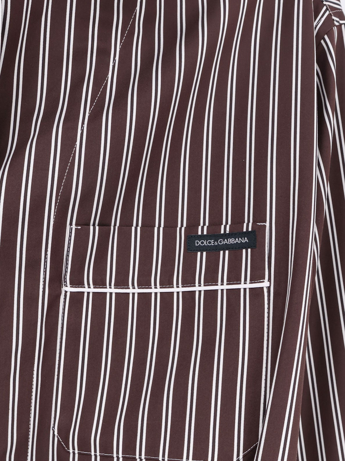 Dolce & Gabbana - Camicia Pigiama Vanity in popeline