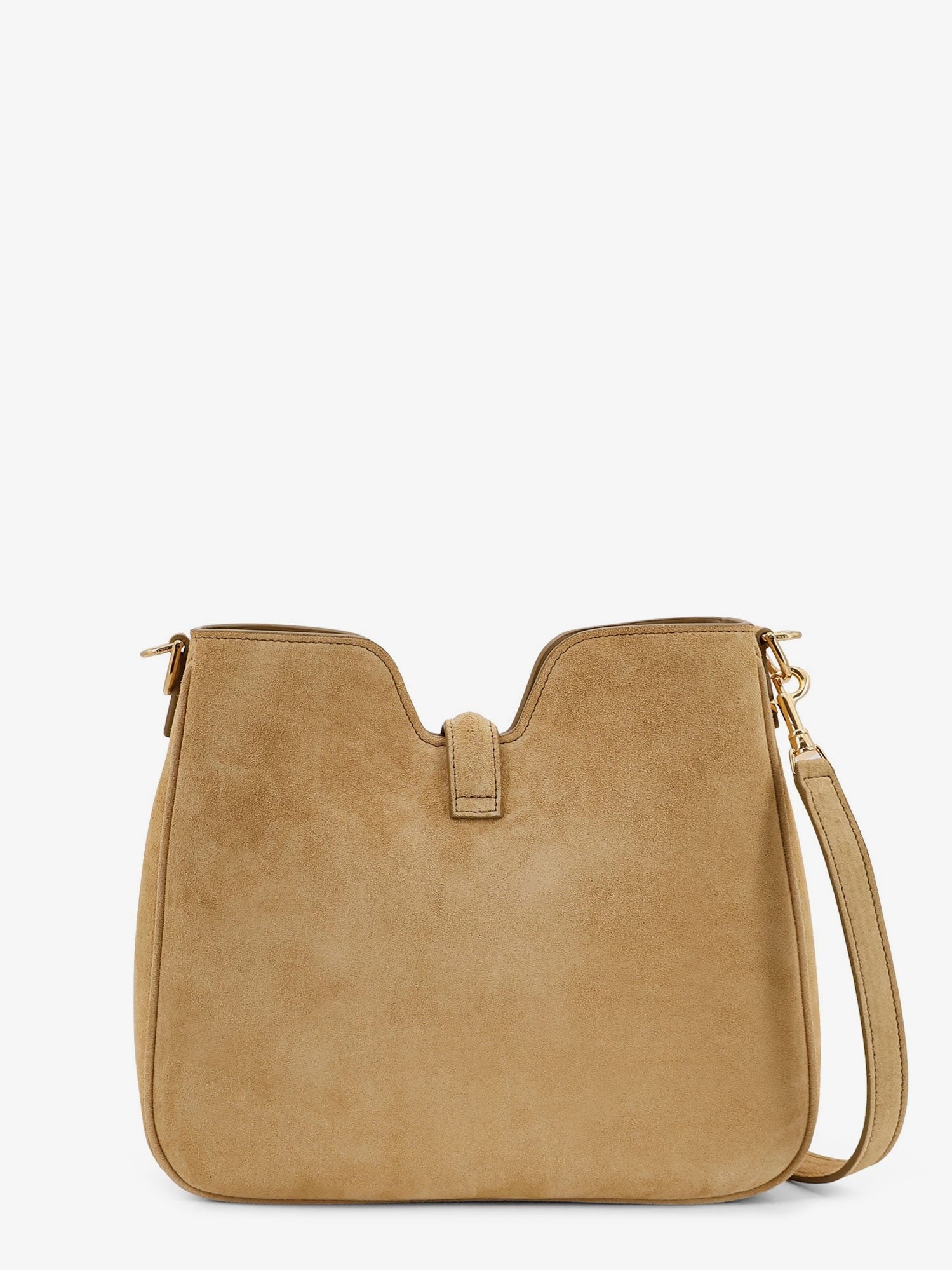 Camilla 16 suede crossbody bag