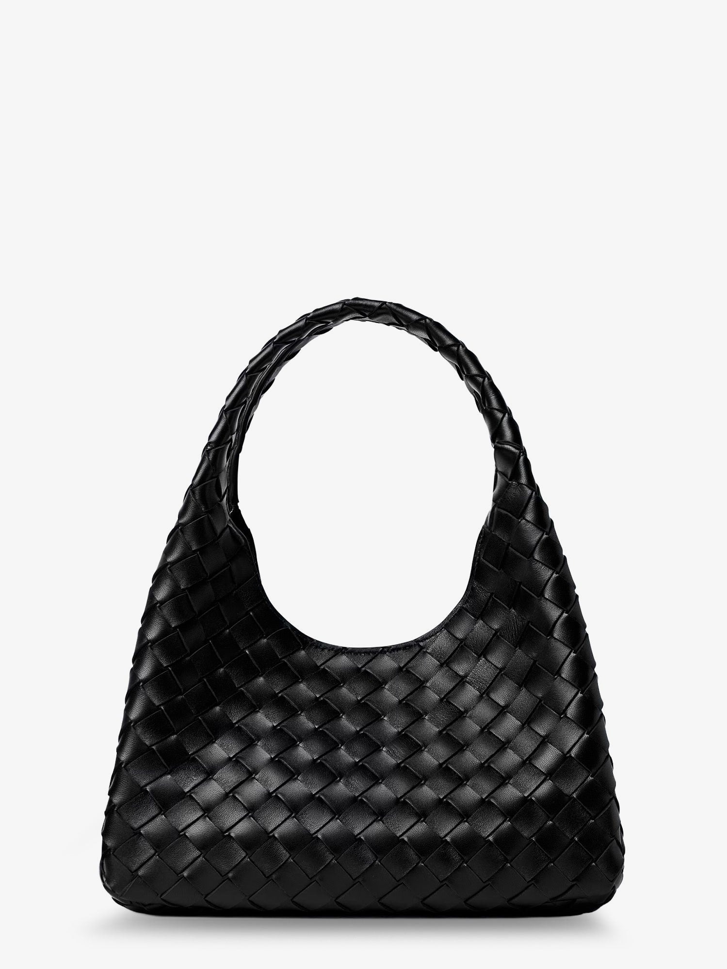 Bottega Veneta - Campana leather shoulder bag with Intrecciato motif