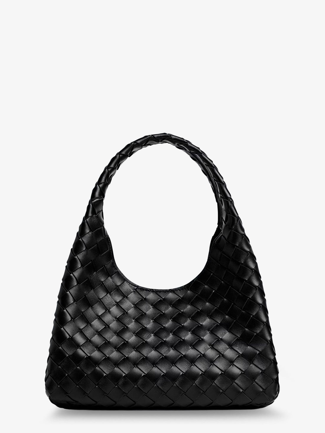 Bottega Veneta - Campana leather shoulder bag with Intrecciato motif