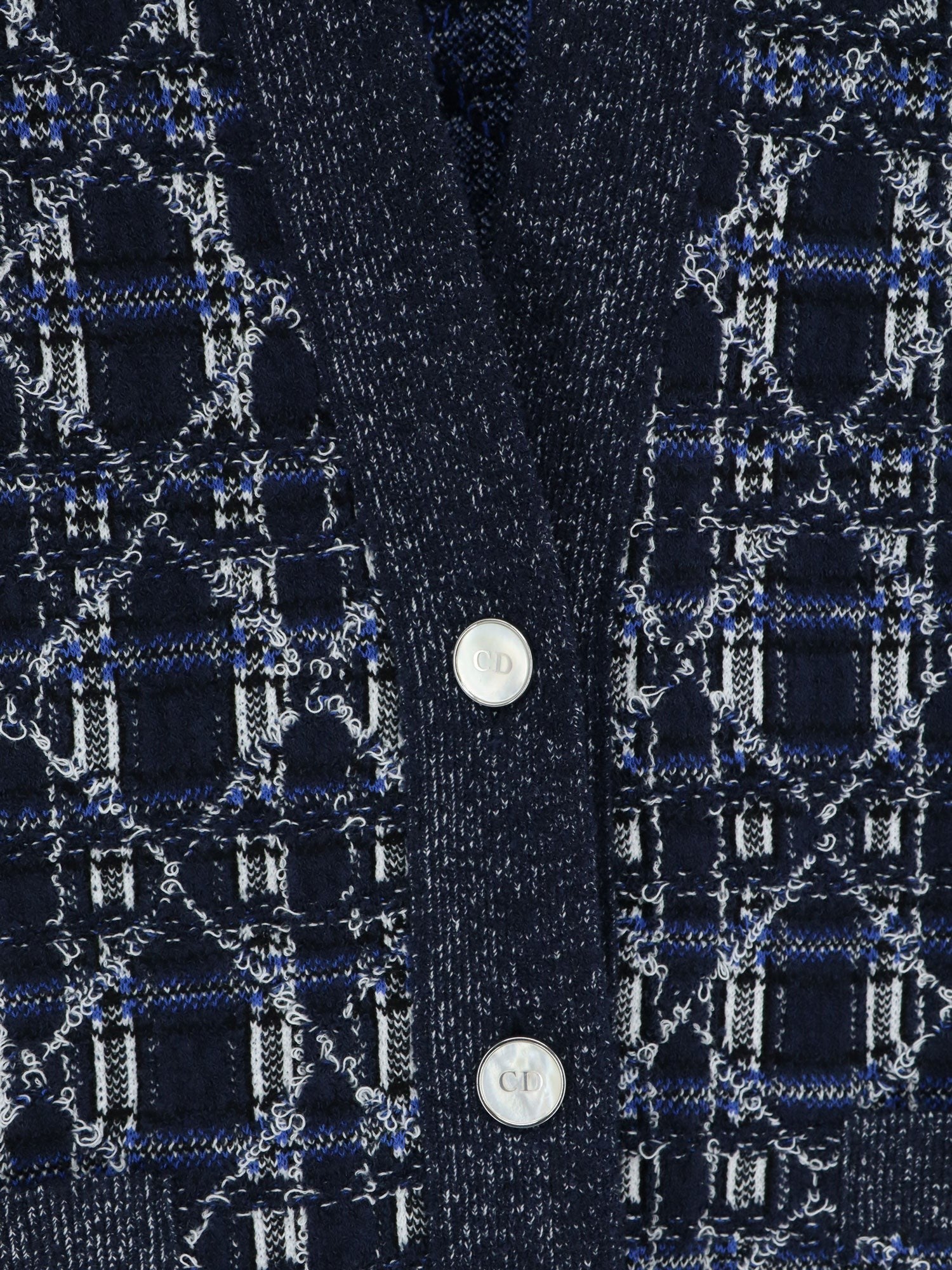 Dior Dior - Cannage Oversize Cardigan