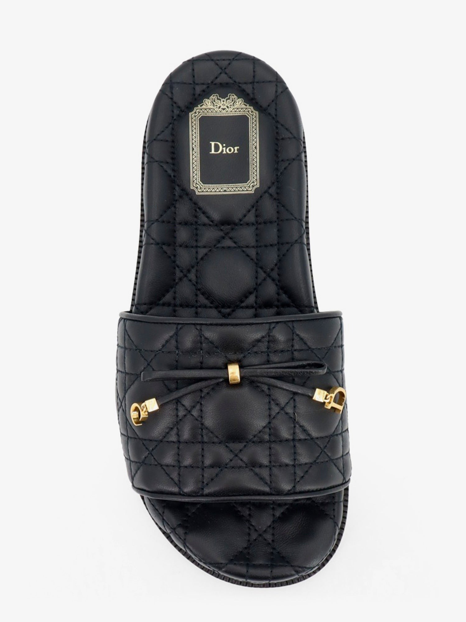 Dior - Cannage quilted leather sandals