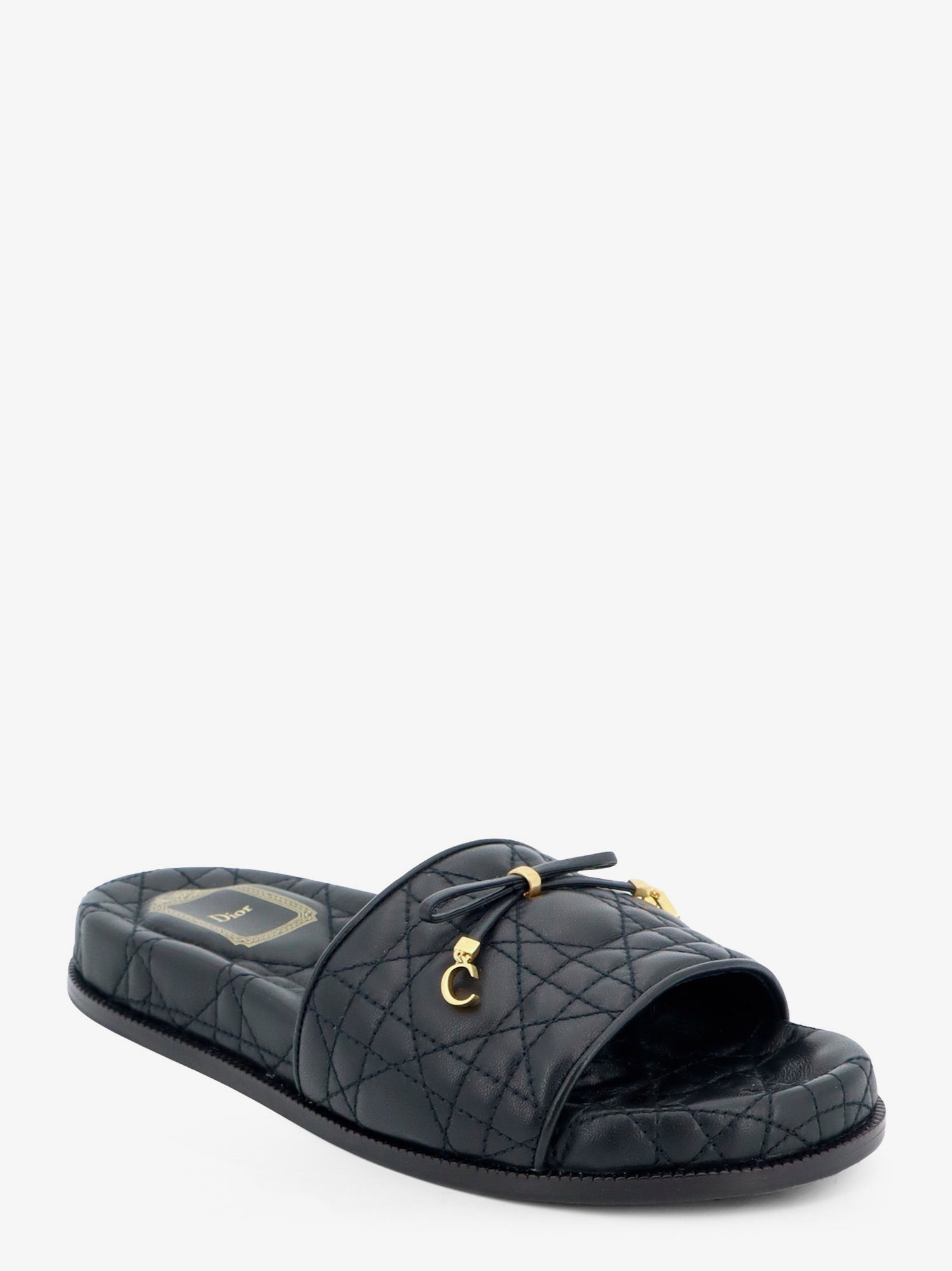 Dior - Cannage quilted leather sandals