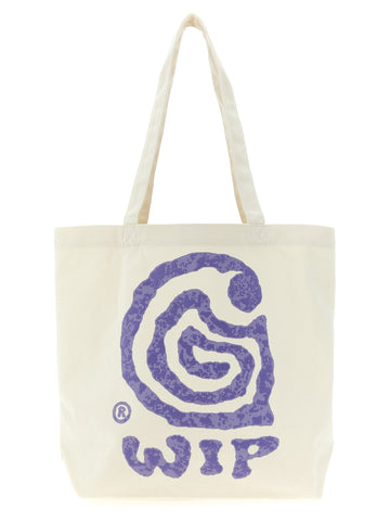 Carhartt Wip - 'Canvas Graphic Tote' shopping bag