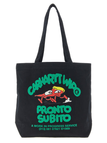 Carhartt WIP - 'Canvas Graphic Tote' shopping bag