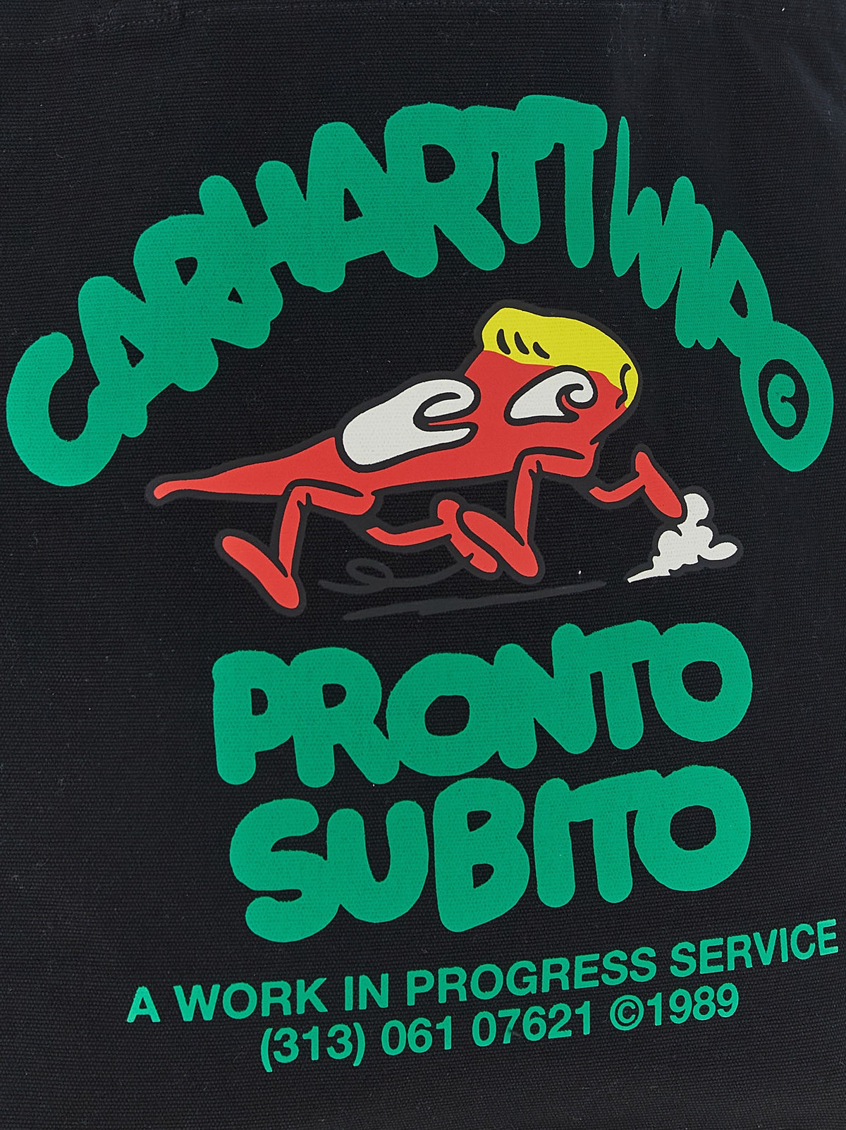 Carhartt WIP - 'Canvas Graphic Tote' shopping bag