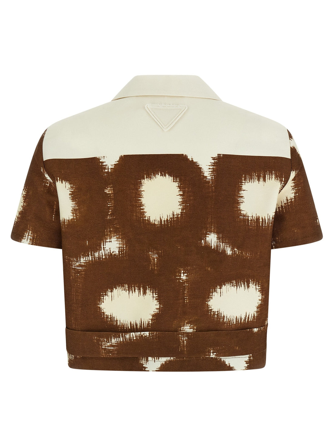 PRADA - Canvas shirt Brown