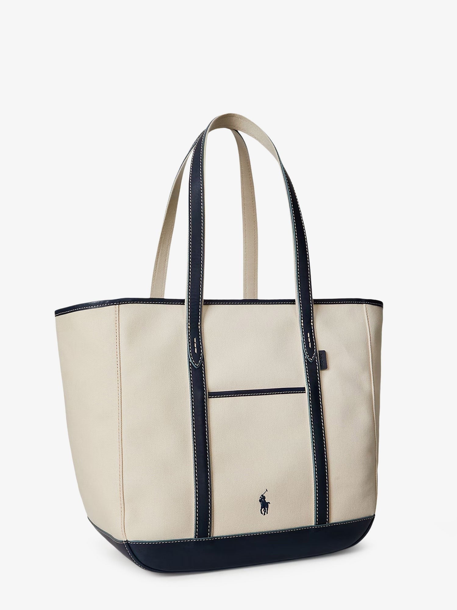 Polo Ralph Lauren Polo Ralph Lauren - Canvas shopping bag with embroidered logo